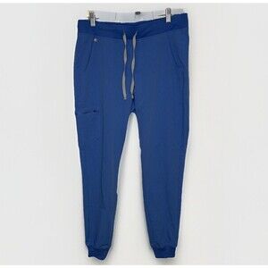 Figs Blue Track Pants